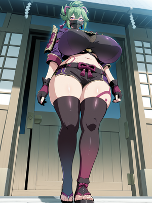 [CryxAI] Kuki Shinobu [AI Generated]
