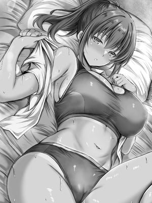 [水面月 (カンナ)] 夏媚の湿度 ー夏休みは日焼け彼女と汗だくエッチ三昧ー｜夏媚的溼度 ー暑假就是要和曬痕女友滿身大汗打炮到爽ー [中文] [蕪菁堂]_038