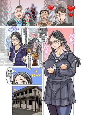 [jpeg] 地味な巨乳女学生と巨乳好きおじさんの体入れ替わり｜辣妹控大叔换身巨乳土妹子（K记翻译）