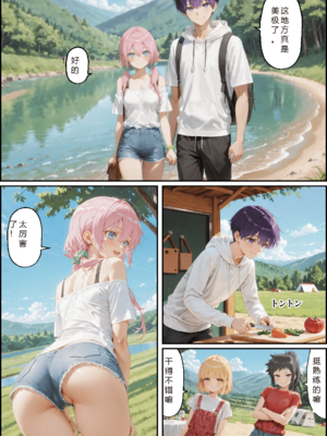 [NTR Paradox]川遊びの日の式守さん [AI Generated](pixiv)(機翻)_translated_056_057