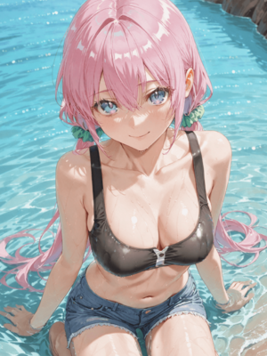[NTR Paradox]川遊びの日の式守さん [AI Generated](pixiv)(機翻)_translated_064_065