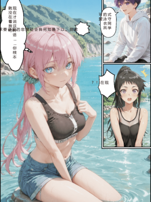 [NTR Paradox]川遊びの日の式守さん [AI Generated](pixiv)(機翻)_translated_069_070