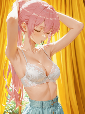 [NTR Paradox]川遊びの日の式守さん [AI Generated](pixiv)(機翻)_translated_122_123
