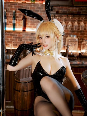 七七娜娜子 - 胜利女神：妮姬 露菲 兔女郎_05