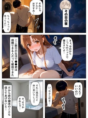 [【妹＆制服】大好き商店（byハマダ殿下）] セックスしないと出られない部屋《SA●アスナ》 [AI Generated]_084