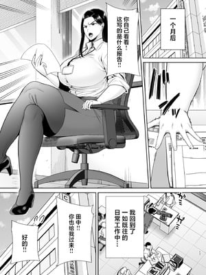 [DOLL PLAY (黒巣ガタリ)] パワハラ女上司と社畜くん3 (オリジナル) [DL版] (メガネなし) [中国翻訳]_16