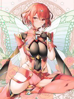 (C106) [DAIVE (KOU)] 楽園 (ゼノブレイド2) [甜族星人x我不看本子汉化] [DL版]_05