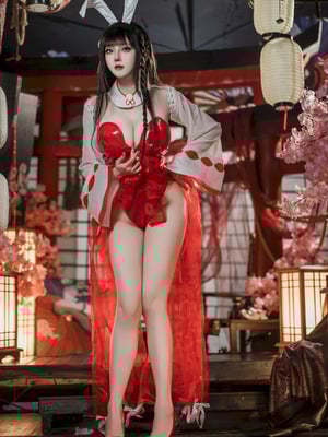 Natsuko夏夏子 - 碧蓝航线 大山 巫女兔_02