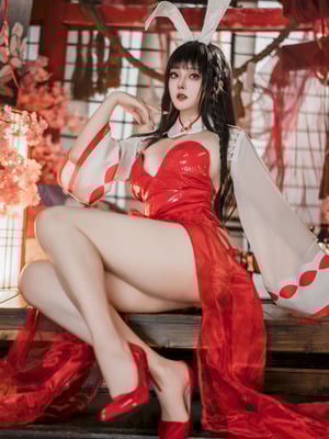 Natsuko夏夏子 - 碧蓝航线 大山 巫女兔_14