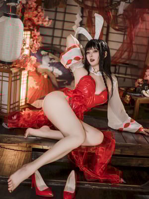 Natsuko夏夏子 - 碧蓝航线 大山 巫女兔_32