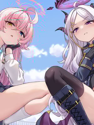 [ミルクセーキ] 屋上で先Oと交わしたヒミツ (ブルーアーカイブ) [無修正]_2