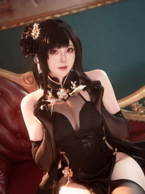Natsuko夏夏子 - 碧蓝航线镇海旗袍_47