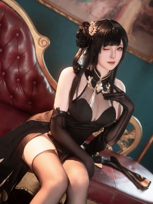 Natsuko夏夏子 - 碧蓝航线镇海旗袍_49