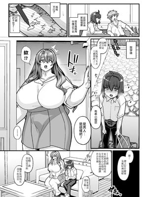 [破壊大帝国 (破壊大帝、N.O-茶々丸、鳥越CROW)] 友達の母はシーメール [錫沃拉巨大兔猻漢化] [DL版]_09