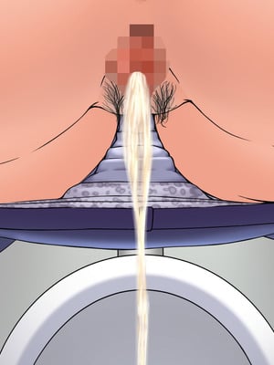 [ライトハンド] 和式トイレで背後から母の排泄姿を見ていたら興奮してそのままチ〇ポを挿入してまった！｜从背后看妈妈用蹲厕小便兴奋得直接插入！ [弗洛伊德汉化组]_023