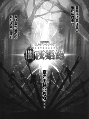 [三色坊 (黒青郎君)] エルデンキラキラ：闇夜娼館 (エルデンリング ナイトレイン) [fatecyx机翻] [DL版]_03