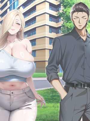 [アイチルワークス (林チェリー)] 人妻ギャルがスワッピングで巨根男に孕まされてお持ち帰りされた話｜已婚辣妹人妻被巨根受孕并收入囊中的故事 [中国翻訳]_053