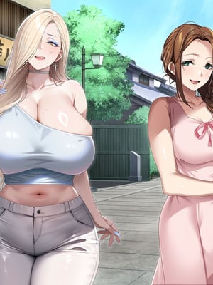 [アイチルワークス (林チェリー)] 人妻ギャルがスワッピングで巨根男に孕まされてお持ち帰りされた話｜已婚辣妹人妻被巨根受孕并收入囊中的故事 [中国翻訳]_346