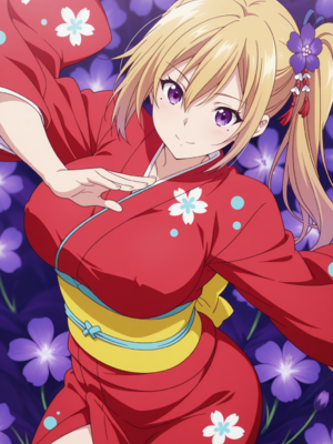 [All Piece Plan]133枚 川神舞(無彩限のファントム・ワールド) Mai Kawakami(Myriad Colors Phantom World) (Patreon) [AI Generated]