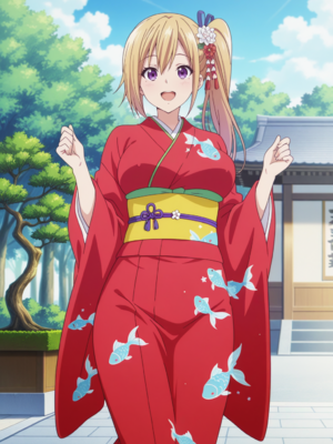 [All Piece Plan]133枚 川神舞(無彩限のファントム・ワールド) Mai Kawakami(Myriad Colors Phantom World) (Patreon) [AI Generated]_082