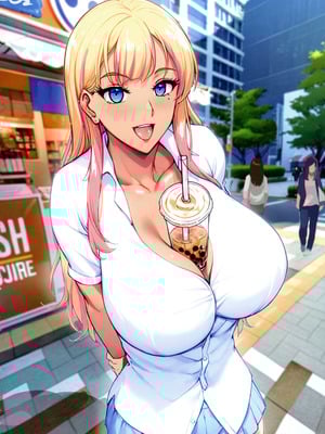 (C106) [焼酎MAC (ほずみけんじ)] 陰キャ弟がオタリーマン生活しながら母乳たっぷり金髪爆乳母娘をハーレムH＆個別デートで孕ませる話_099