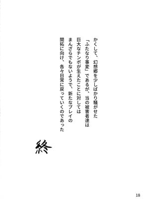 (C106) [カリ＝ハンドル] 東方ふたなり事変 巫女と妖精、初めての尿道セックス (東方Project)_20