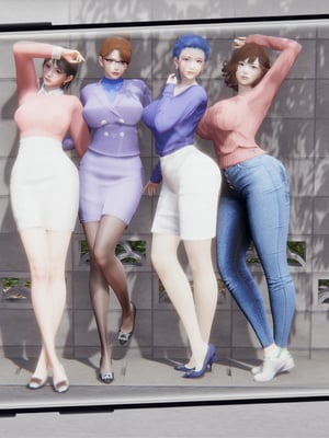 [阿菊厨子]妈妈们黏糊糊的交配日常01