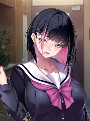 [アイチルワークス (林チェリー)] 連れ子の黒髪ギャルをお父さんが孕ませた話｜身为黑发辣妹继女的我被父亲中出怀孕的故事_043