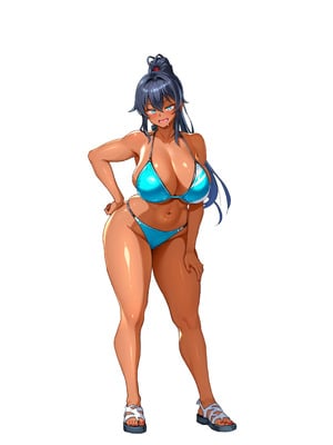 [鳥居姫] 灼熱のビーチバレーで蕩ける欲望〜巨乳人妻の濡れた競争〜_712