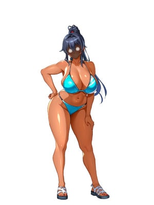 [鳥居姫] 灼熱のビーチバレーで蕩ける欲望〜巨乳人妻の濡れた競争〜_721