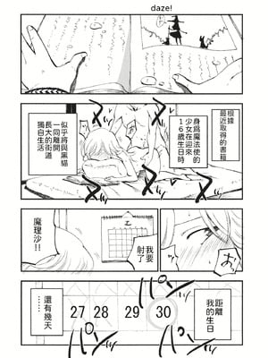 (C87) [白ネギ屋 (miya9)] 少女魔理沙! (東方Project) [文不苦]_17