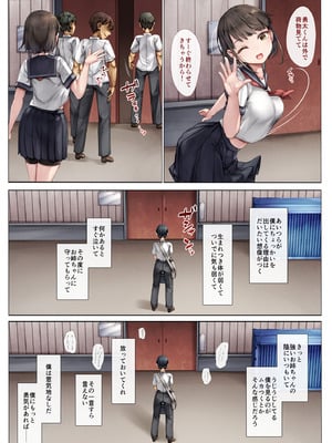 [しろくろうさ (スギユウ)] メス堕ちお姉ちゃん〜いつも守ってくれた男勝りなお姉ちゃんは今日も先輩に抱かれてオンナになる〜_05