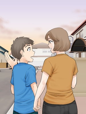 [ふわとろおぱんちゅケーキ] 母子ふたり暮らし 第一章『相思』 [中国翻訳]_0001