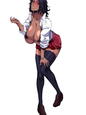 [ムンムン堂]ドスケベ爆乳ビッチ! ～真夏に汗だく3Pエッチしよ!～[日本語][粗碼]_175