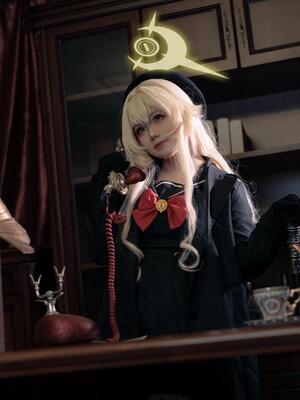 不悬ovo  - 笑面教授_不悬ovo - 蔚蓝档案 - 笑面教授 (OL制服) (12)