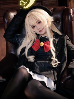 不悬ovo  - 笑面教授_不悬ovo - 蔚蓝档案 - 笑面教授 (OL制服) (16)