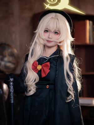 不悬ovo  - 笑面教授_不悬ovo - 蔚蓝档案 - 笑面教授 (OL制服) (17)