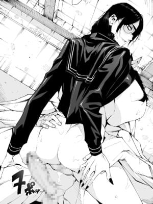 [ムンムン堂 (ポボット)]おさげで眼鏡で目つきの悪い爆乳女の霊とヤる!!!! [日本語]_110