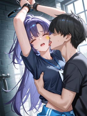 【Crimson】Prison of Lust - Hayase Yuuka 淫獄の罠 - 早瀬 ユウカ [AI Generated]_044_0044