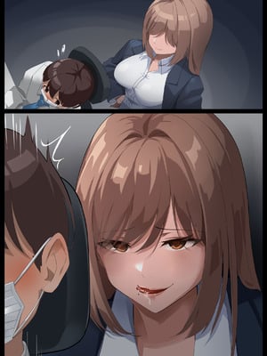 [Rask] 美麗様の唾液責め唾液の下僕編_41