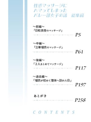 [かみか堂 (銀曜ハル)] 性感マッサージにハマってしまったバレー部女子の話〜総集編〜男性視点_004_tyew