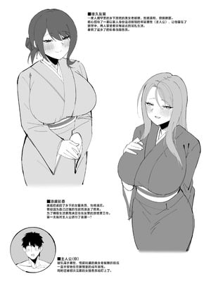 [ろまあぽ (此処鮮)] ドスケベ女将&女中のおもてなし～性欲ダダ漏れ熟れむちエロメス×2のチンポ取り合いド下品ご奉仕～ [中国翻訳]_02_suvy