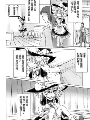 (例大祭16) [AM：TIGER (とらん)] 野魔法使いの泥棒稼業 (東方Project)｜野魔法使的小偷行當 [中国翻訳]_06_hxoh