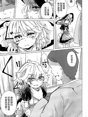 (例大祭16) [AM：TIGER (とらん)] 野魔法使いの泥棒稼業 (東方Project)｜野魔法使的小偷行當 [中国翻訳]_07_wuqs