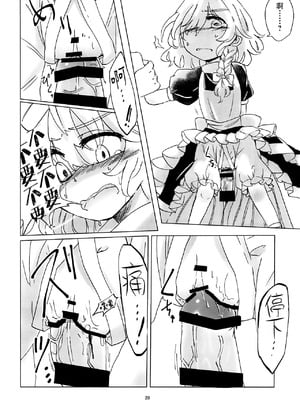 (例大祭16) [AM：TIGER (とらん)] 野魔法使いの泥棒稼業 (東方Project)｜野魔法使的小偷行當 [中国翻訳]_20_pfag