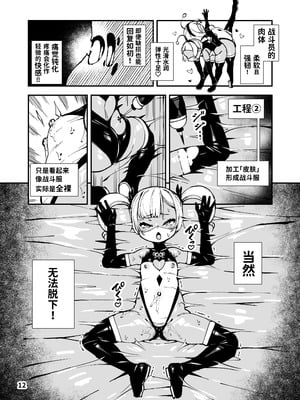 [ななめ班 (半しゃる)] 最恐メスガキちゃんのクソザコむちむち戦闘員化改造工程｜最恐怖雌性〇鬼的战斗员化改造过程 [中国翻訳] [DL版]_12_euyp