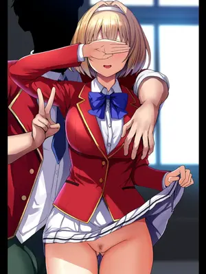 [妄想Caution (ダイアル)]かくれてスカートの中を好き放題弄られてるCG集+スカートの中では [中国翻訳][粗碼][天煌汉化组]_143