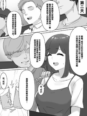 [坦々MEN] 遠距離恋愛中の女子大生がサークルに入る話 [中国翻訳]_02