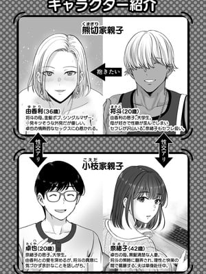 [めろんの星々 (星月めろん)] 母スワッピング3〜母交換で見せ合い4P！俺らがヤりたい放題した話〜_004