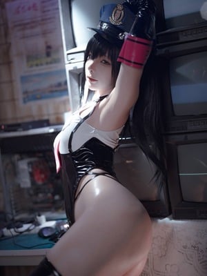 蠢沫沫 –沙希女警_048